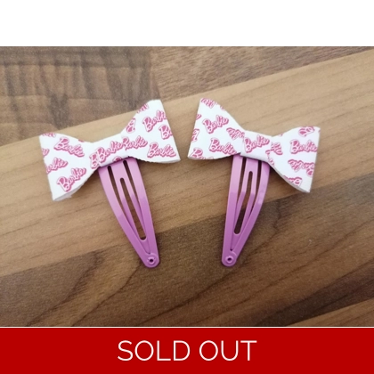 Barbie Hair Clip Set